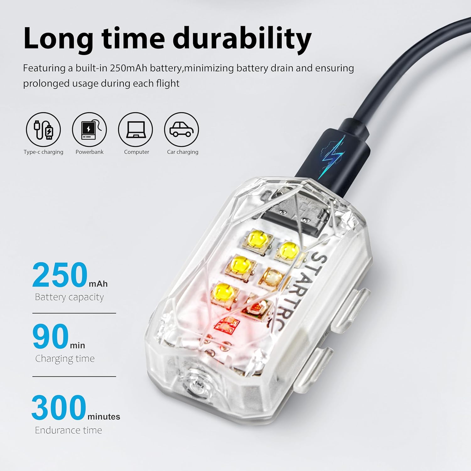 STARTRC Drone Strobe Light Ant - Drone Control Stick incelemesi ve fiyatı