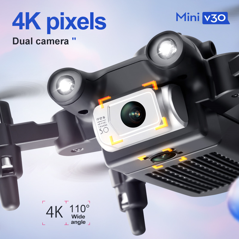 Mini V30 WiFi FPV Drone With 4 - Drone Remote Controller Lanyard incelemesi ve fiyatı