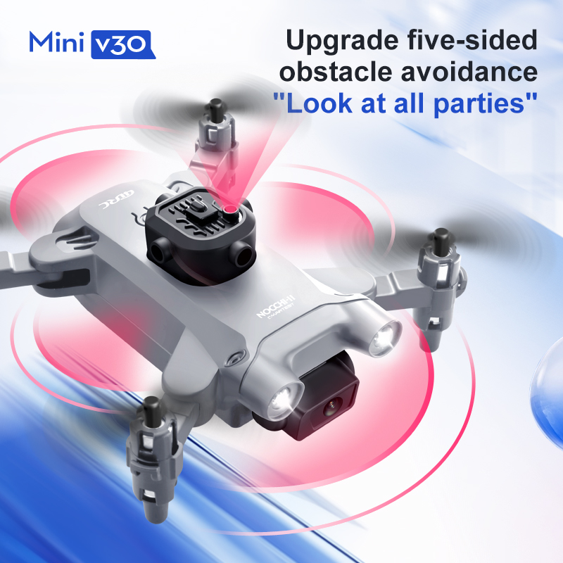 Mini V30 WiFi FPV Drone With 4 - Drone Remote Controller Lanyard incelemesi ve fiyatı