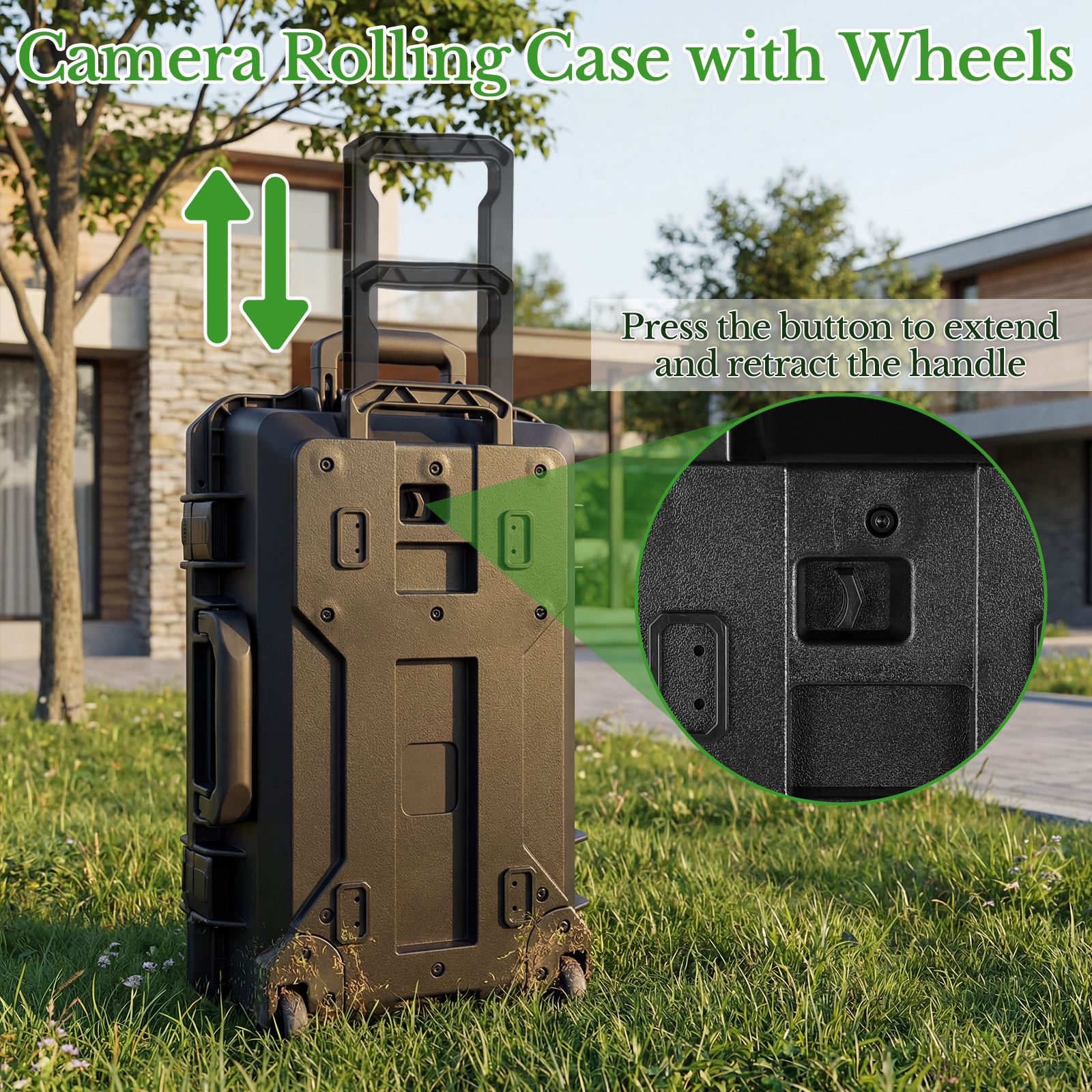 Professional Large Hard Rollin - Drone Carrying Case incelemesi ve fiyatı