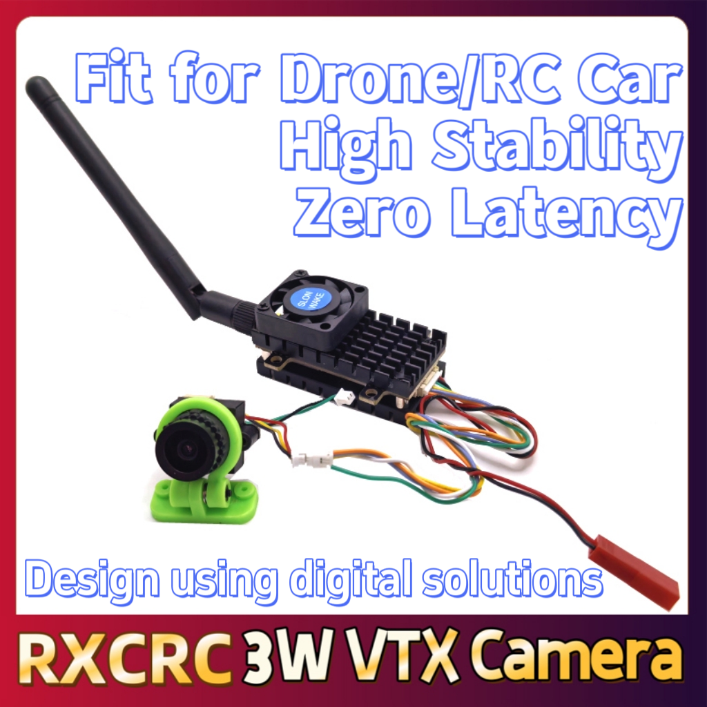 RXCRC 5.8G 3W Video VTX transm - Drone Controller Screen incelemesi ve fiyatı