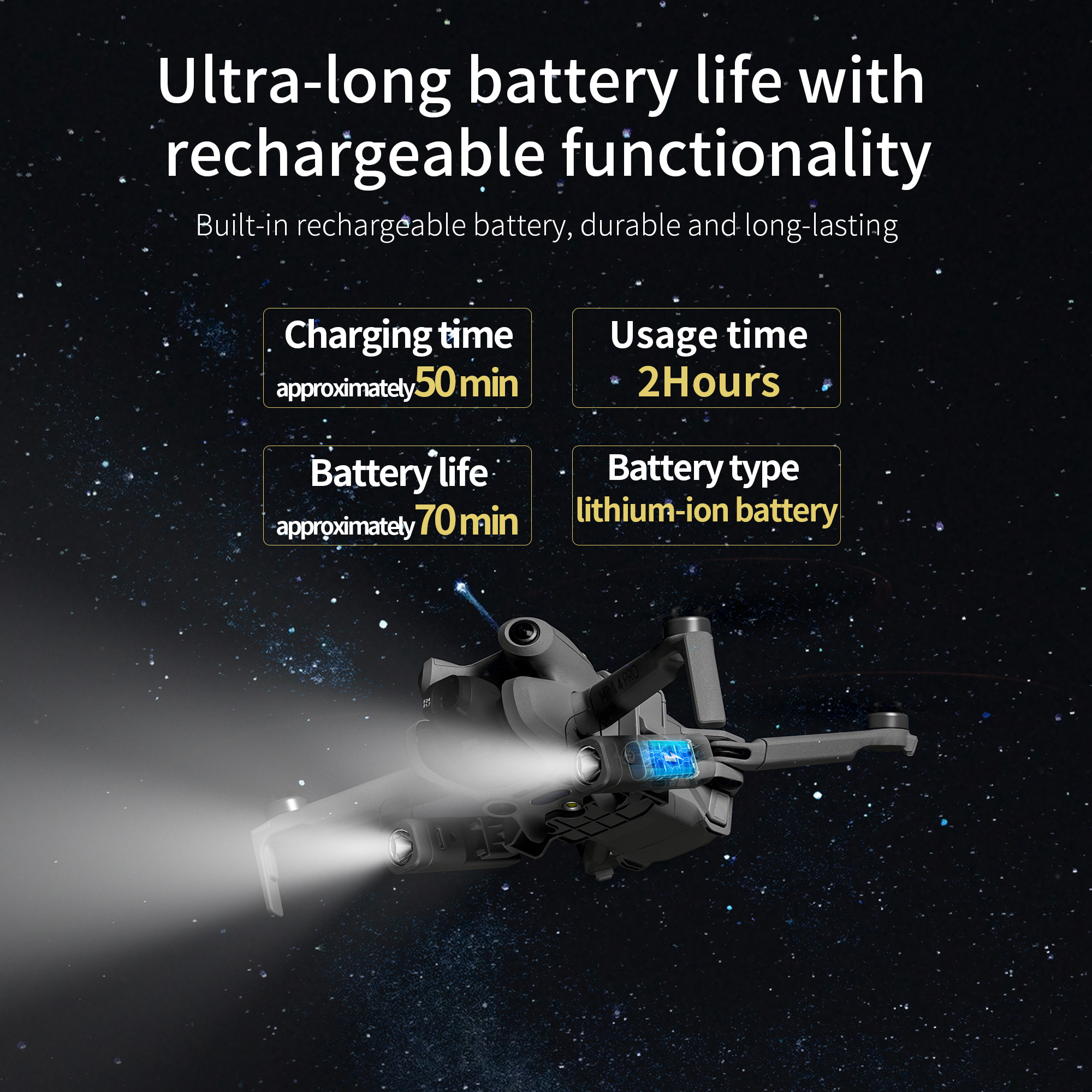 For DJI Mini 4 Pro LED Night N - Drone Strobe Light incelemesi ve fiyatı