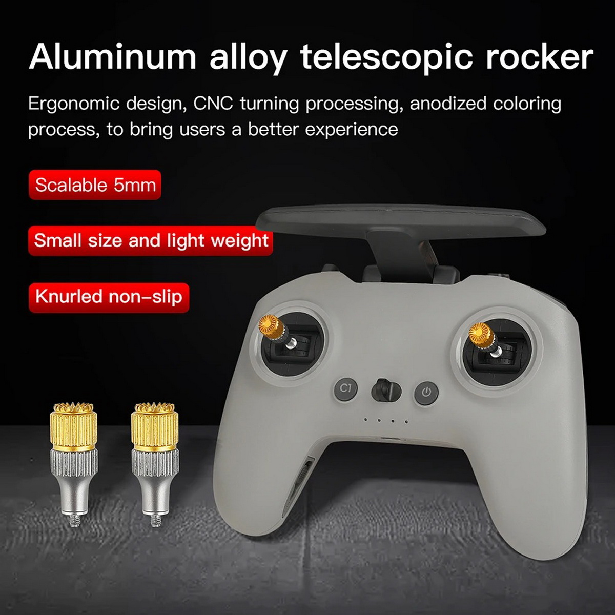 2PCS FPV Remote Controller Rad - Drone Control Stick incelemesi ve fiyatı