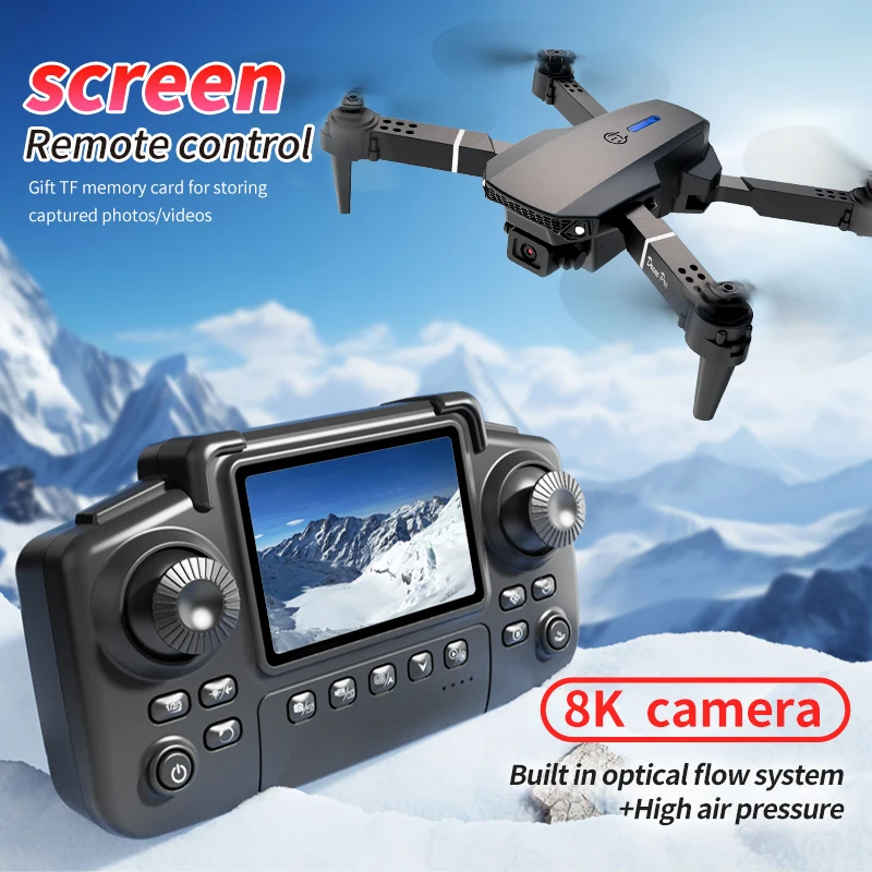 Professional E88 PRO Drone wit - Drone Controller Screen incelemesi ve fiyatı