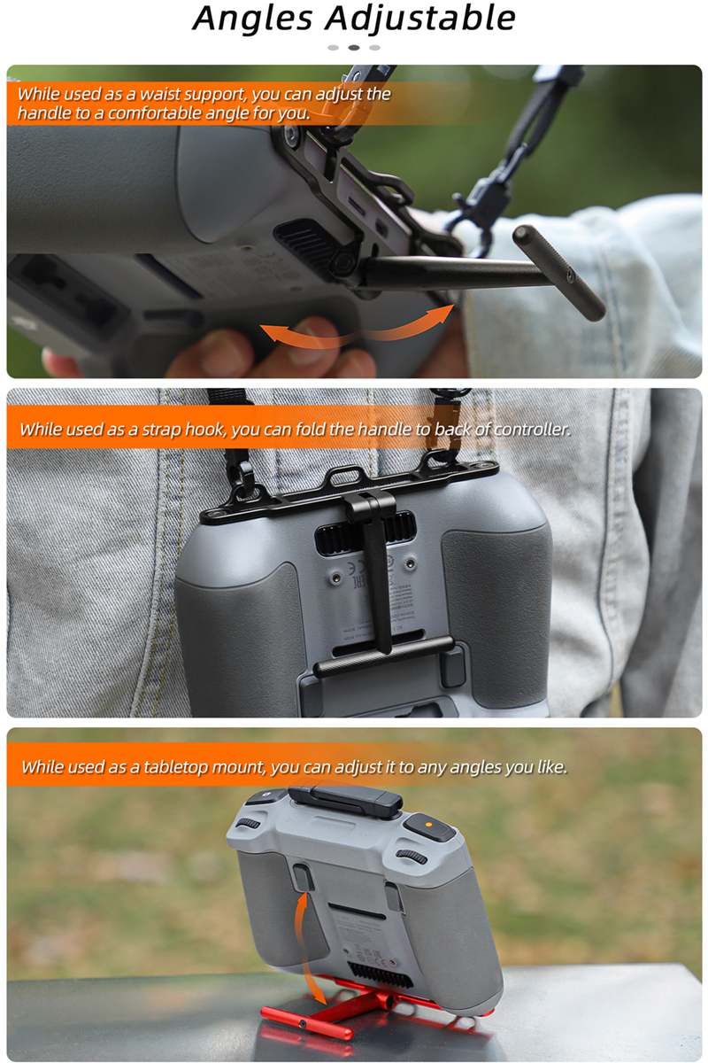 2in1 Handle Stand Bracket Neck - Drone Remote Controller Lanyard incelemesi ve fiyatı
