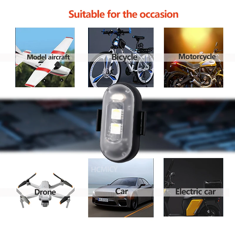 Motorcycle Aircraft Lights RGB - Drone Strobe Light incelemesi ve fiyatı