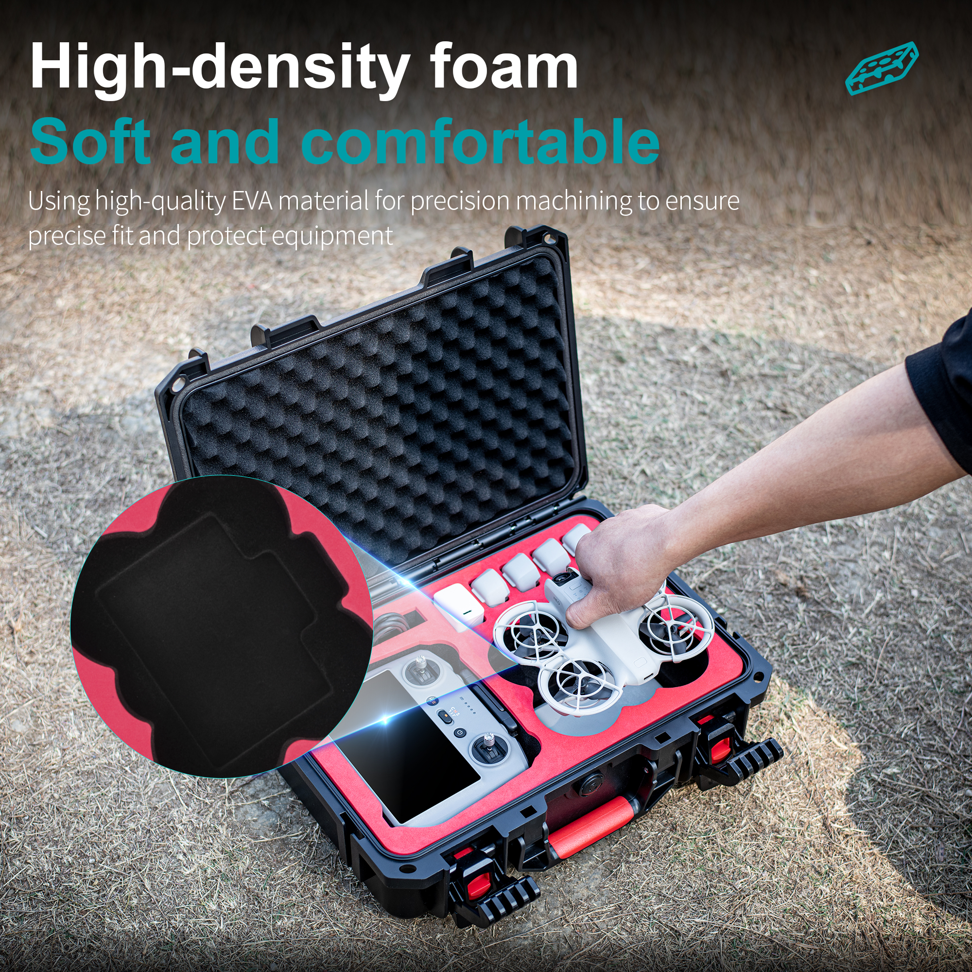 Portable Hard Waterproof Case  - Drone Charging Hub incelemesi ve fiyatı