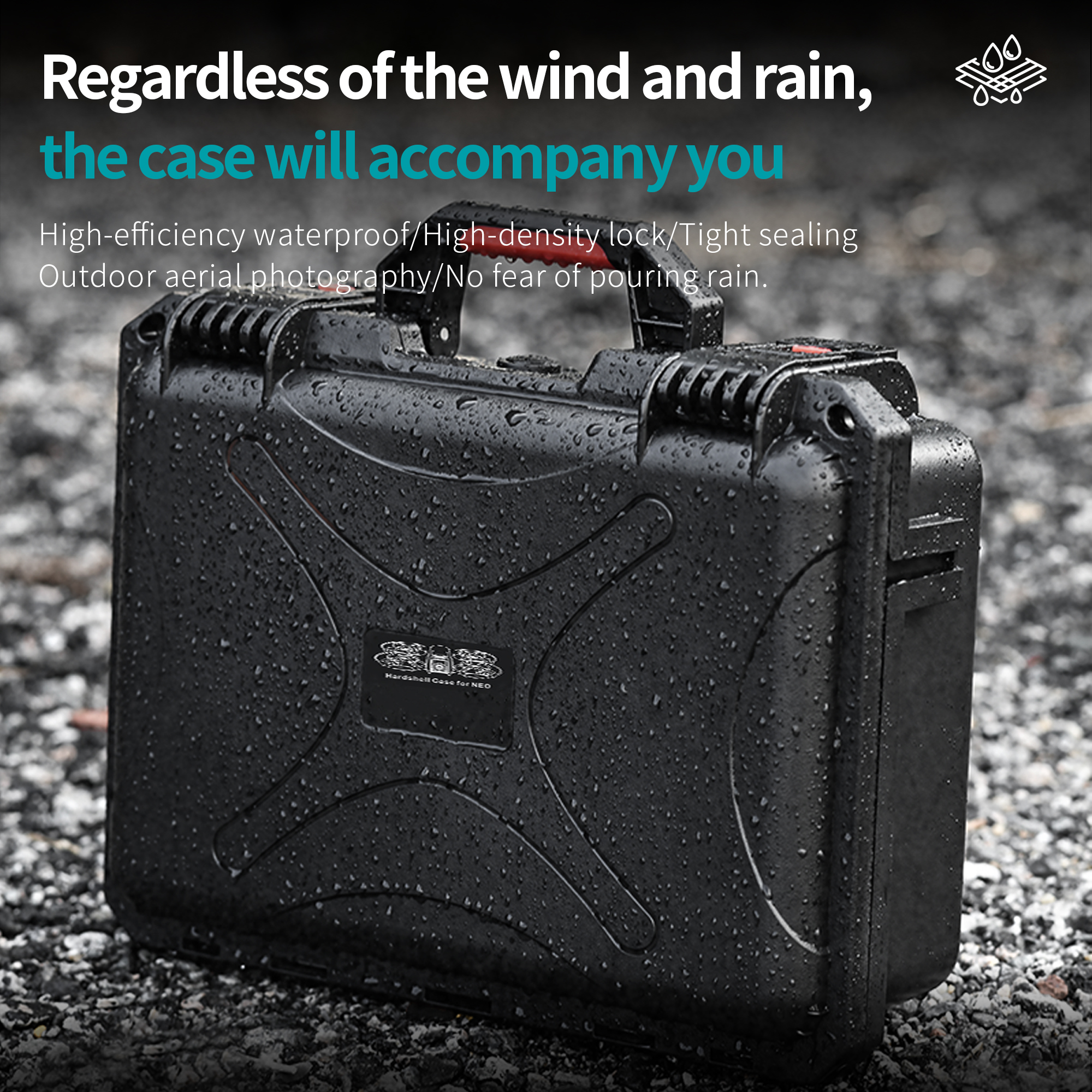 Portable Hard Waterproof Case  - Drone Charging Hub incelemesi ve fiyatı