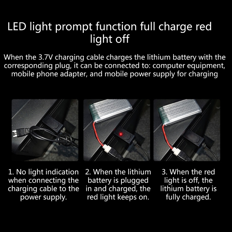 3.7V Lithium Battery USB Charg - Drone Power Bank incelemesi ve fiyatı