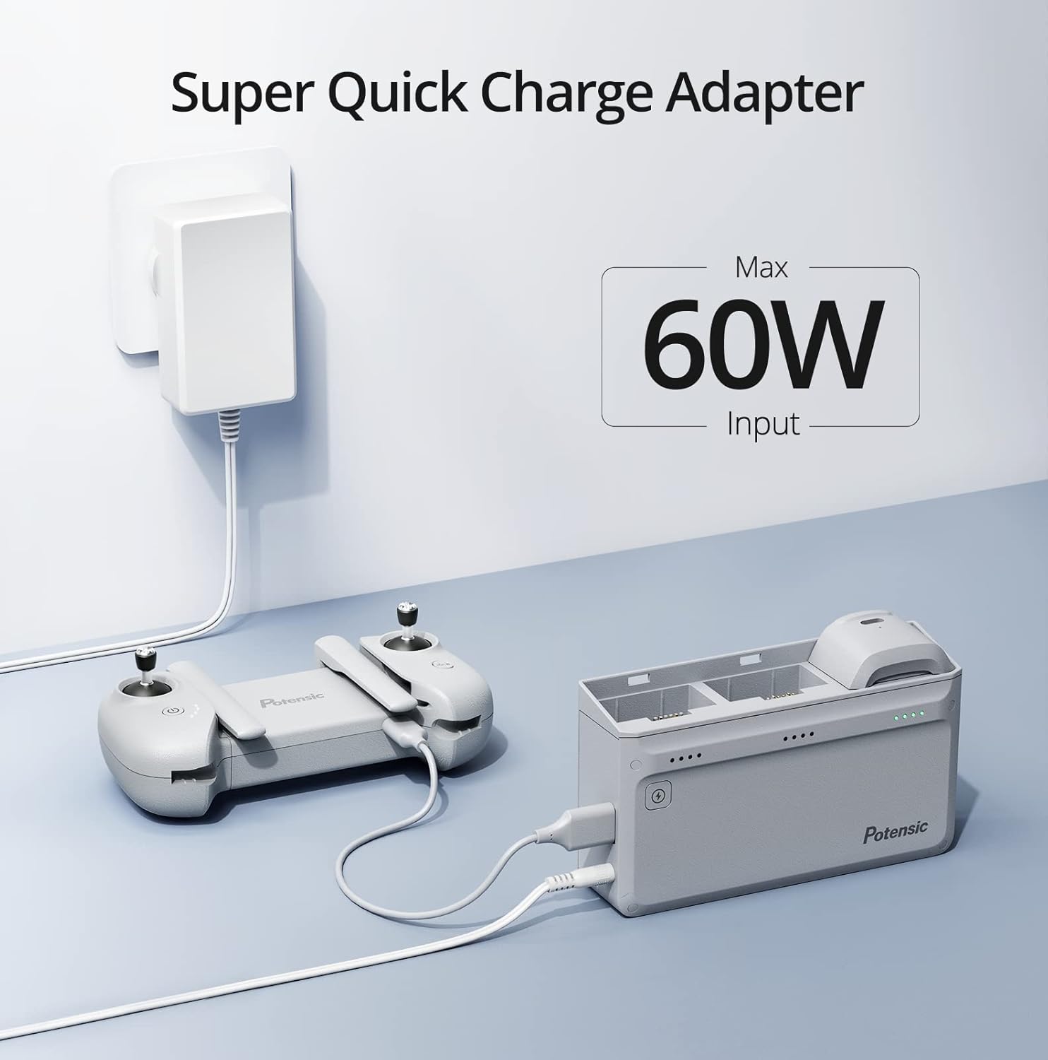 Potensic Original 60W Charging - Drone Charging Hub incelemesi ve fiyatı