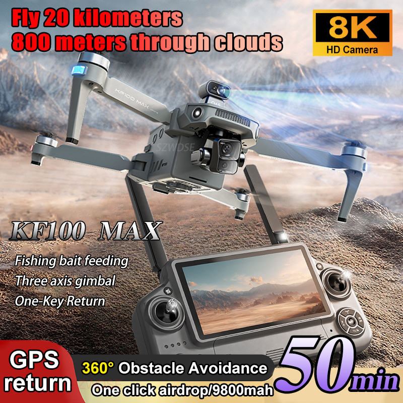 SJRC KF100 MAX 8K UHD Photo HD - Drone Battery Adapter incelemesi ve fiyatı
