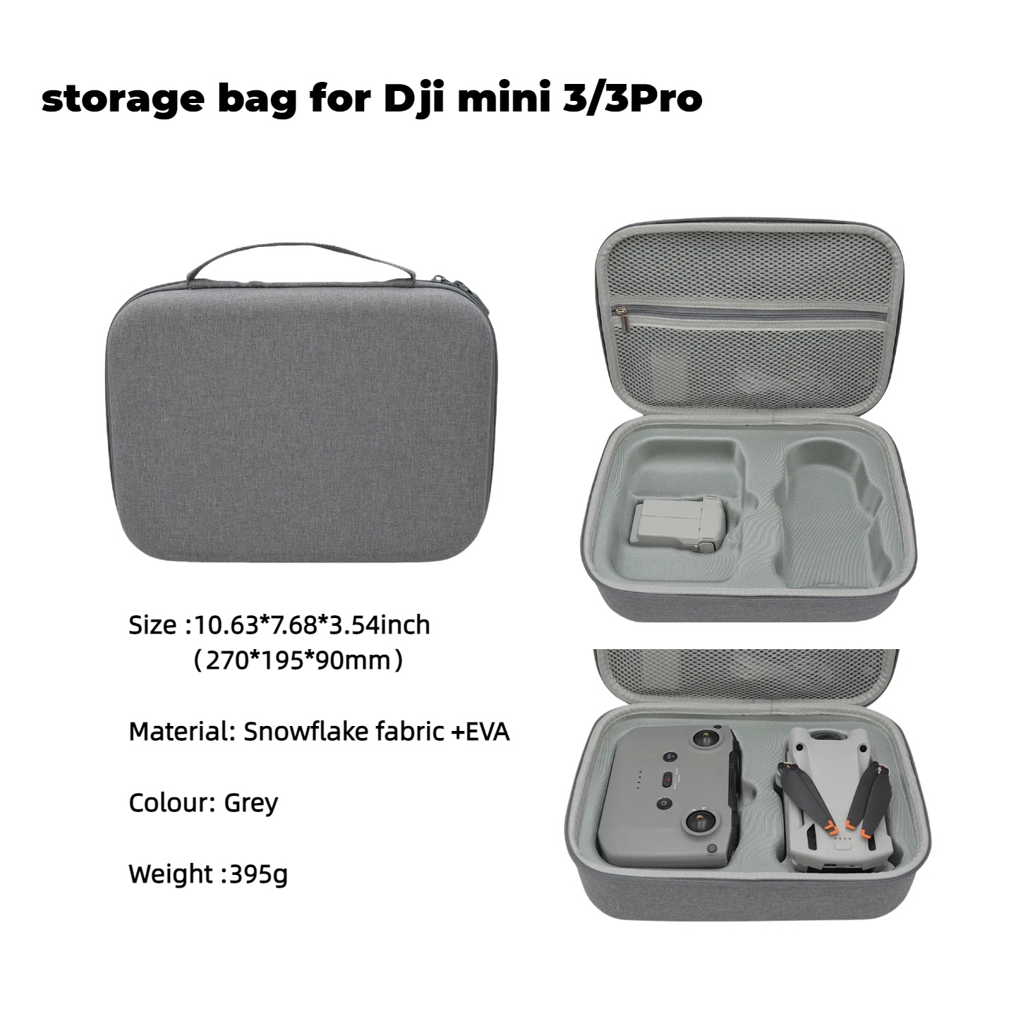 Hard EVA Drone Bag For DJI Min - Drone Controller Hood incelemesi ve fiyatı