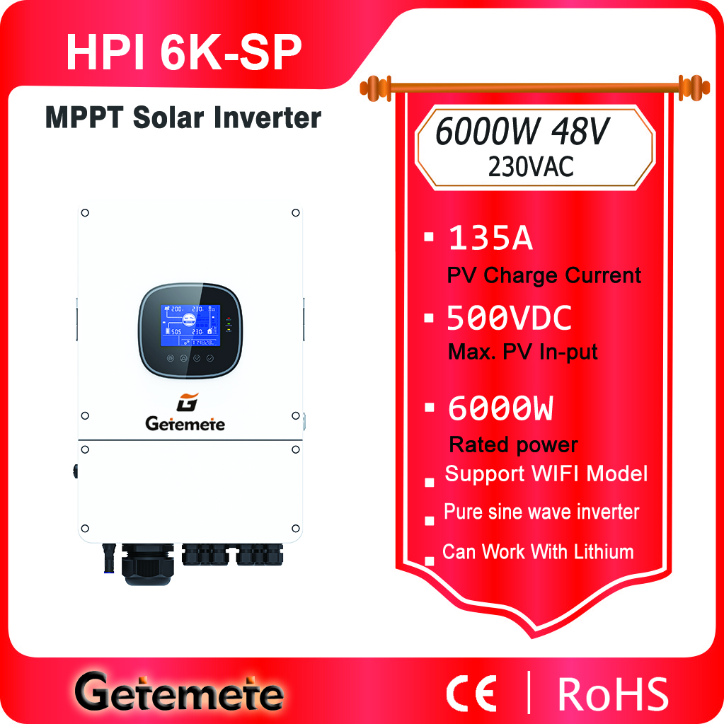 Getemete 6000W 48V 230Vac Pure - Drone Solar Charger incelemesi ve fiyatı