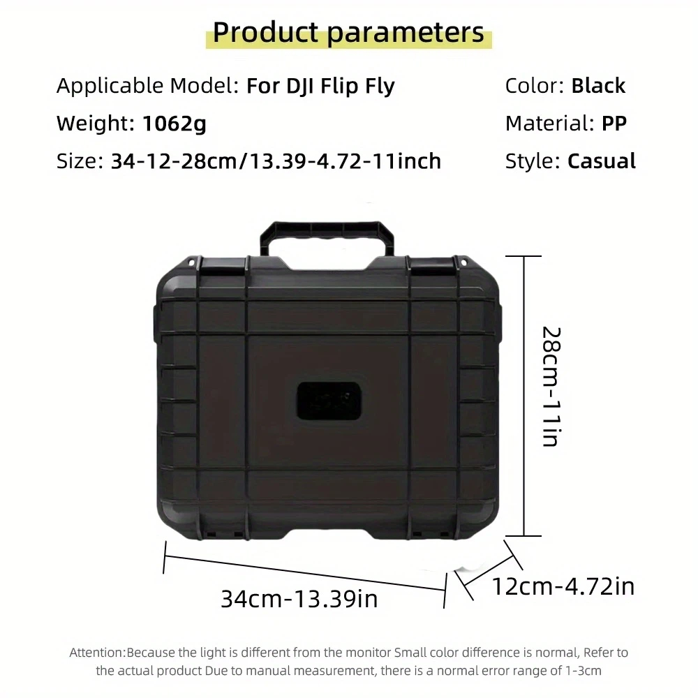 For DJI Flip hard-shell storag - Drone Hard Shell Case incelemesi ve fiyatı
