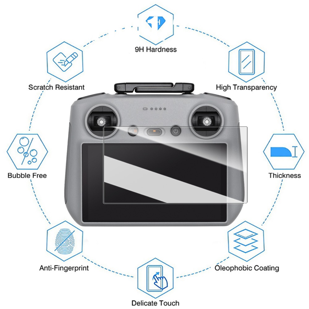 Tempered Glass Screen Protecto - Drone Control Stick incelemesi ve fiyatı