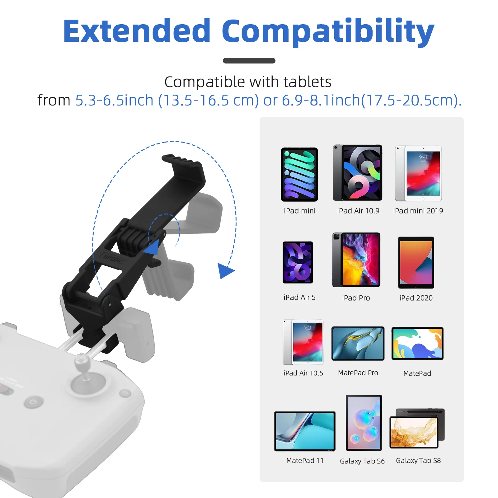 Tablet Extended Bracket Mount  - Drone Tablet Mount incelemesi ve fiyatı