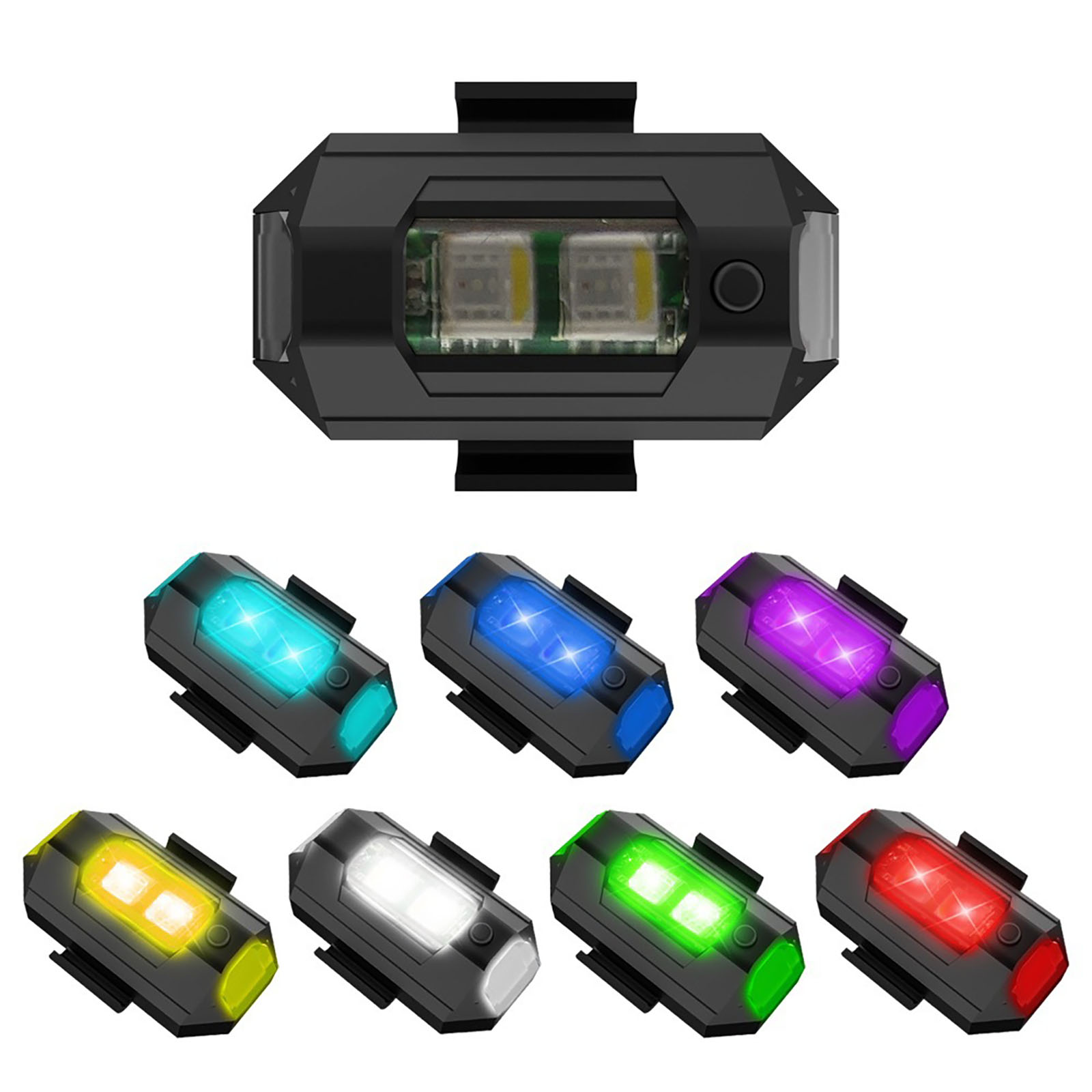 LED Anti-Collision 7 Colors US - Drone Strobe Light incelemesi ve fiyatı