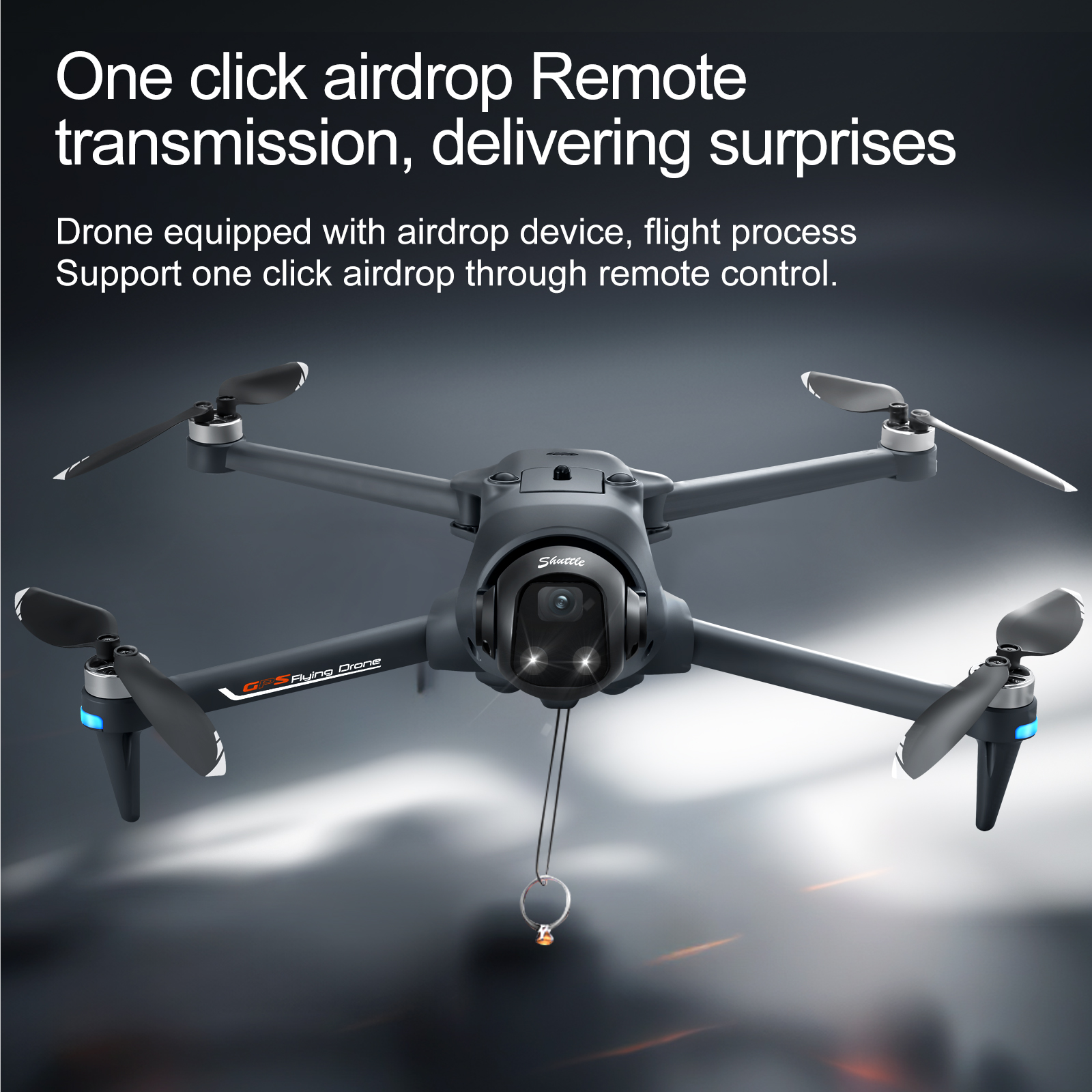 YL059 FPV GPS Quadcopter Drone - Drone Beacon Light incelemesi ve fiyatı