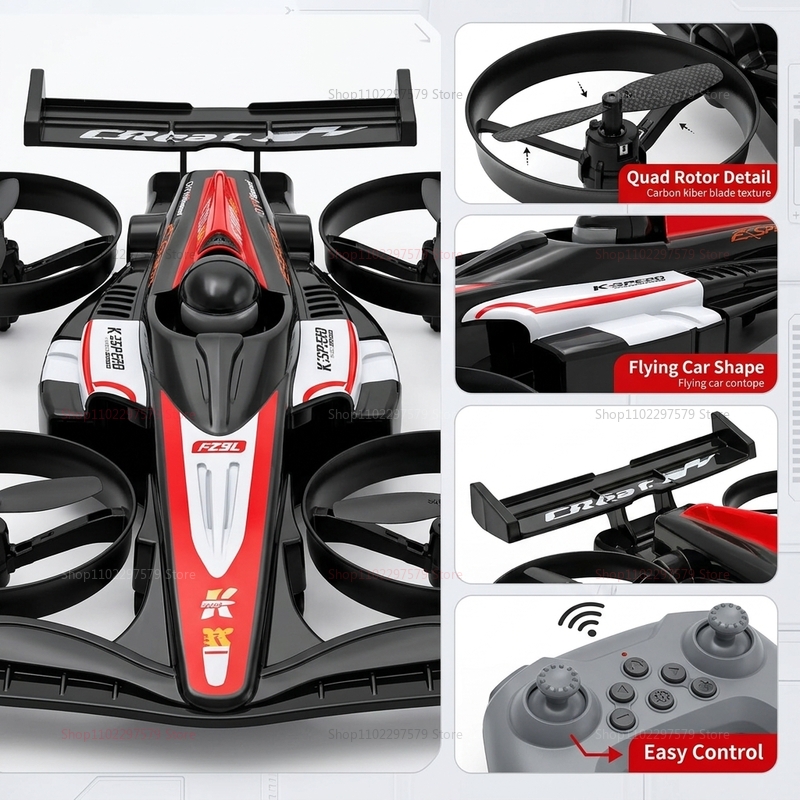 Mini RC Flying Car Transformab - Drone Control Stick incelemesi ve fiyatı