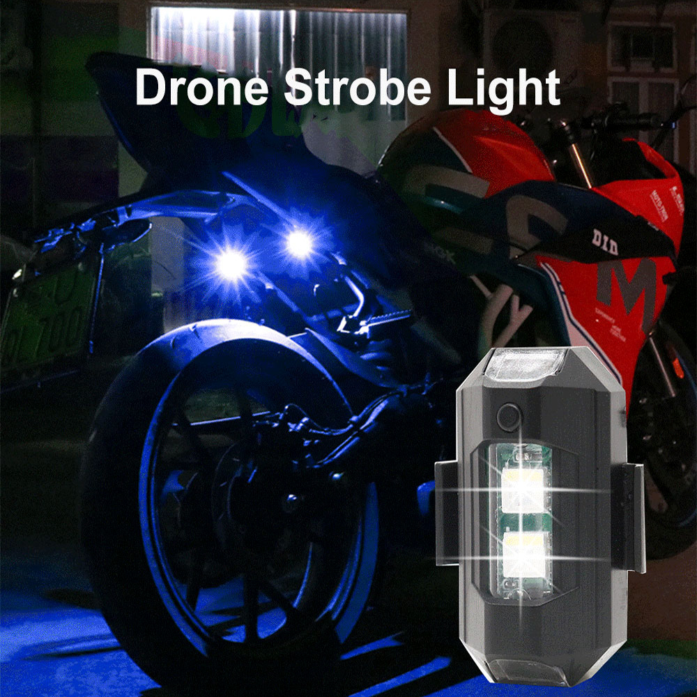 Motorcycle LED RGB Warning Lig - Drone Strobe Light incelemesi ve fiyatı