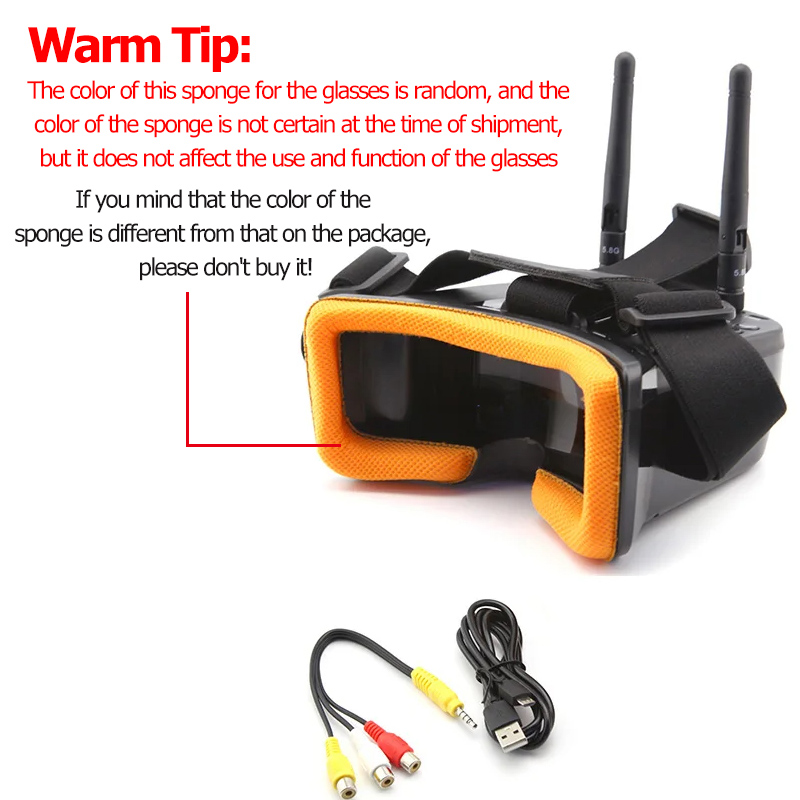 VR009 FPV Video Goggles 3Inch  - Drone Controller Screen incelemesi ve fiyatı