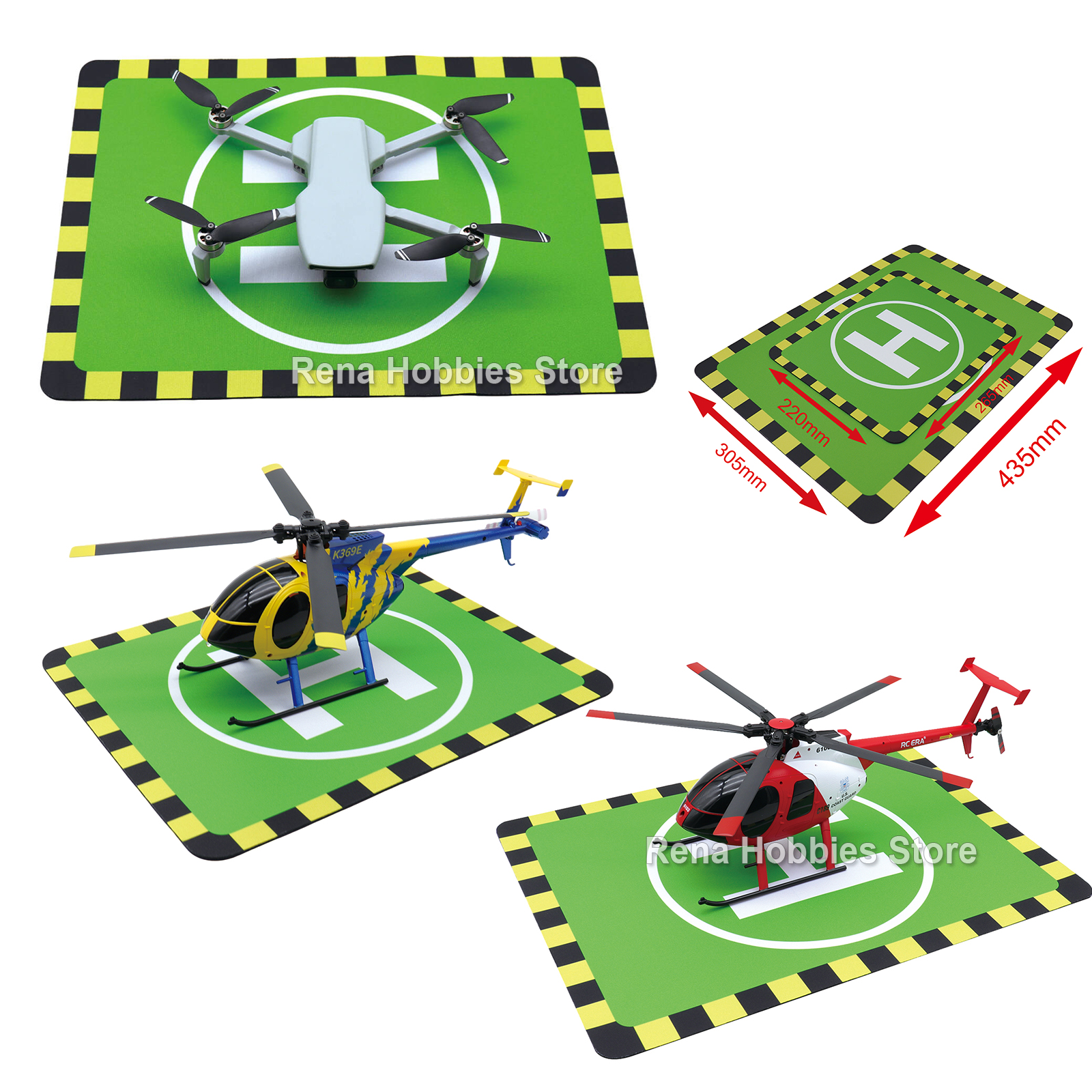2 Sizes Takeoff and Landing Pa - Drone Landing Pad incelemesi ve fiyatı